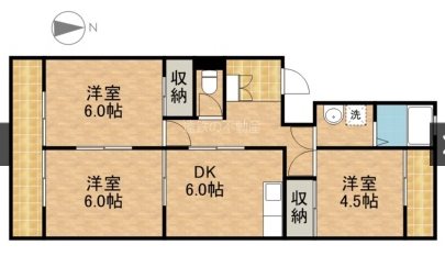アクスレイマンションＢ 102号室 間取り