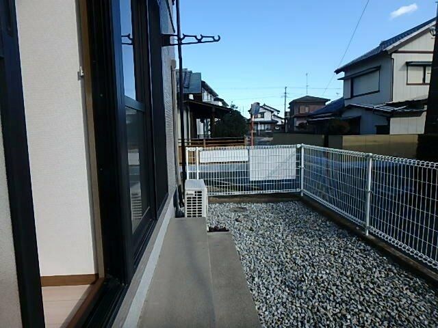 スカイハイツC ベランダ