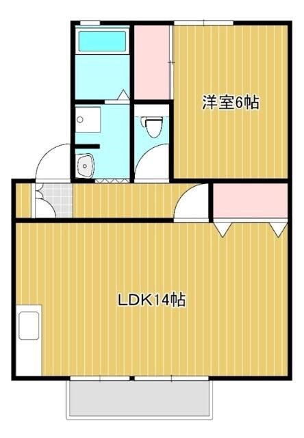 スカイハイツC 間取り