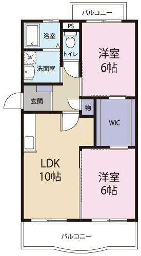 エスペランサ 103号室 間取り