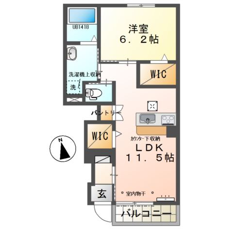 カメリア 間取り