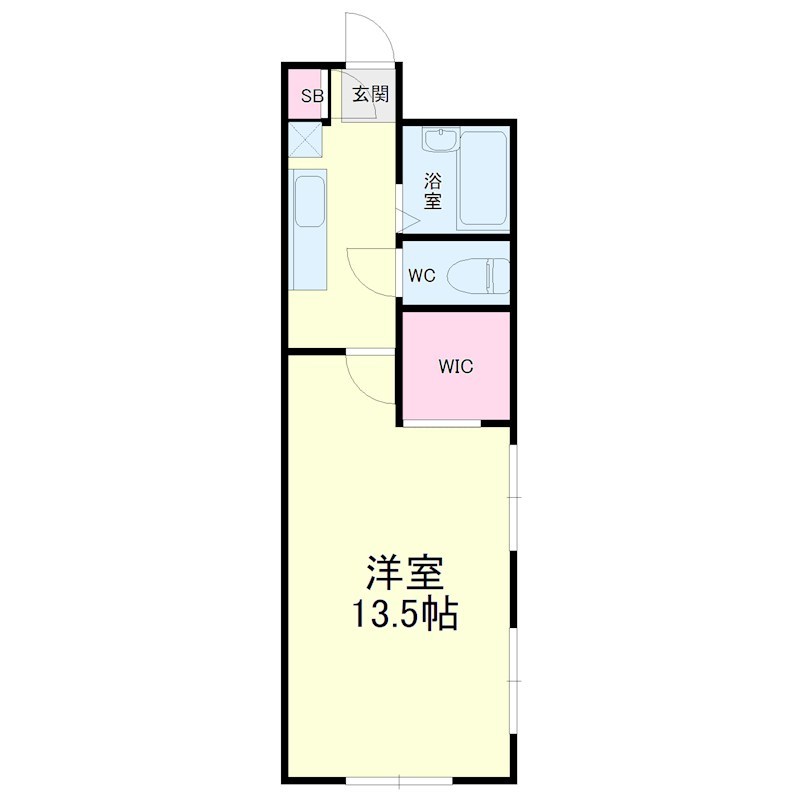 モンレーヴ葵東Ⅰ D-1号室 間取り
