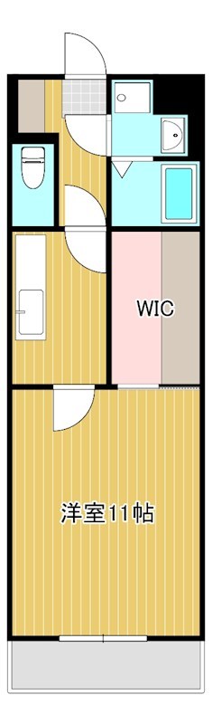 エピセア 209号室 間取り
