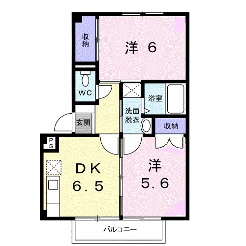 アーバンクリエイト 103号室 間取り