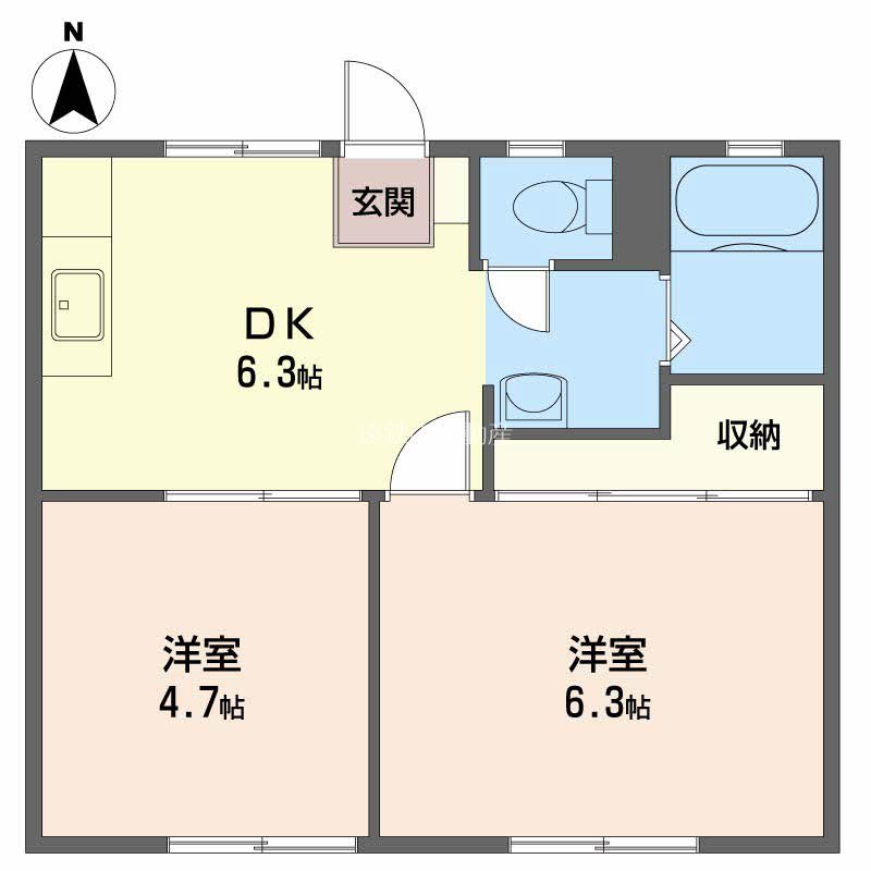 パナハイツ大石 間取り