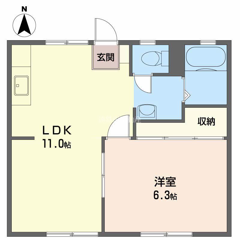 パナハイツ大石 間取り