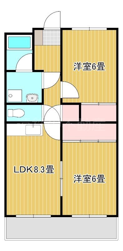 フローレンス門神 間取り