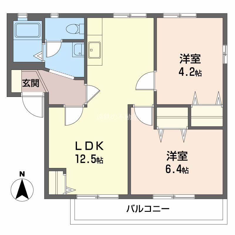 フレグランス大石 間取り