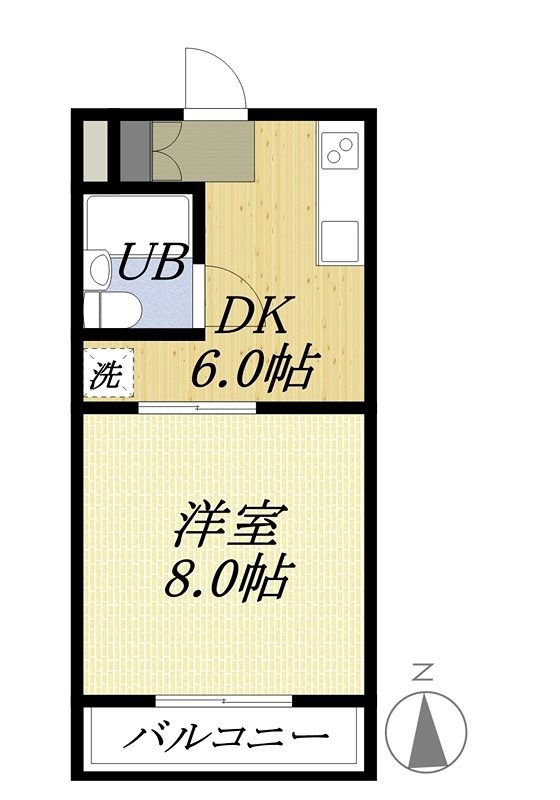 リバーハイツ今之浦Ⅱ 間取り