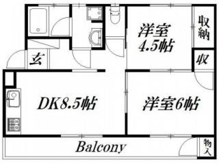 エクスト神田町 間取り