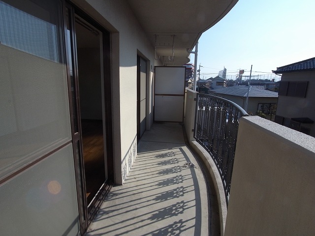 ベルクール ベランダ