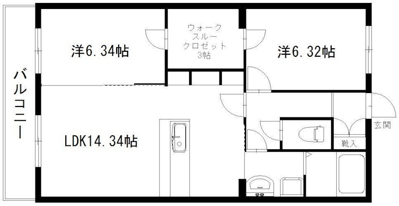 デラパーチェ 間取り
