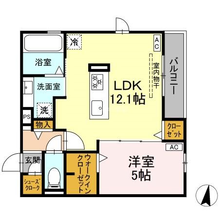 Ｕ-リッチ トリシア 間取り