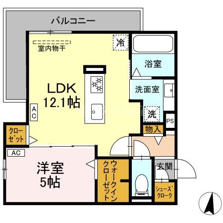 Ｕ-リッチ トリシア 間取り