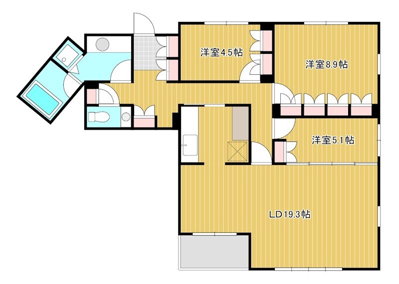アートフォルム田町 間取り