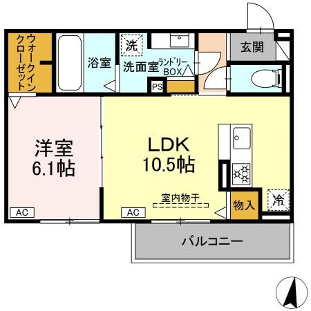Ｕ-リッチ トリシア 間取り