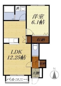 エムズコート春岡 間取り