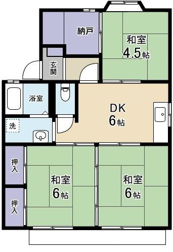 コーポヴァレンシャ 間取り