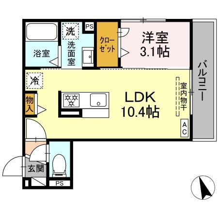 SUN　HILLS三組 間取り