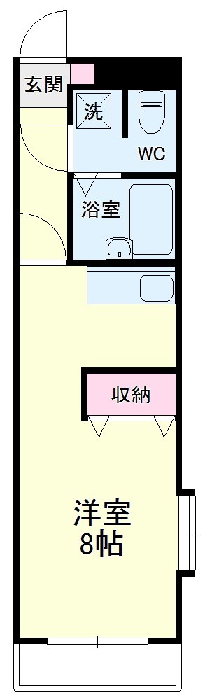 ＰＯＩＮＴ幸（ポイントサイワイ） 間取り