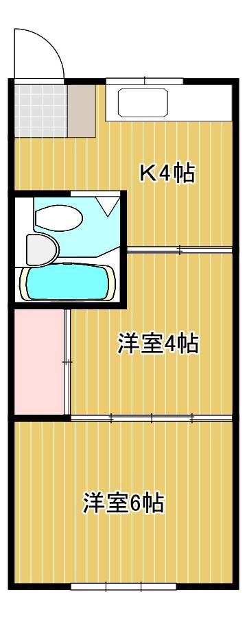 第一布橋荘 間取り