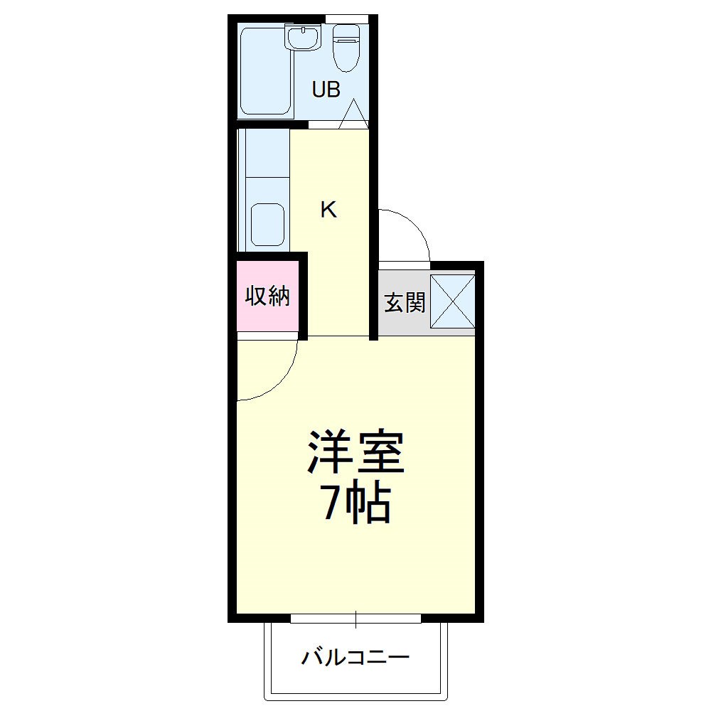 コーポSAITO 間取り
