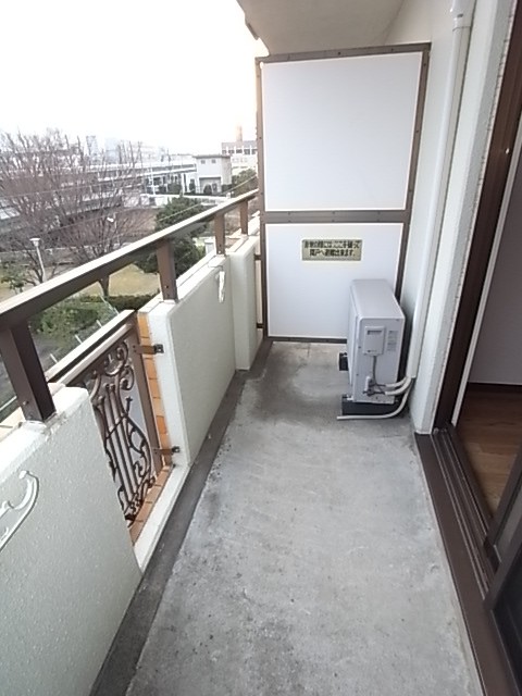 サンリバーハイツ ベランダ