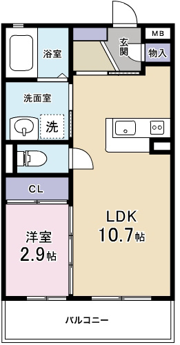 ボヌールイトウ 間取り