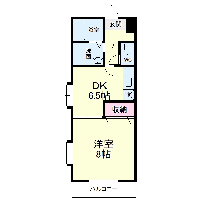 シャンボールⅢ 間取り