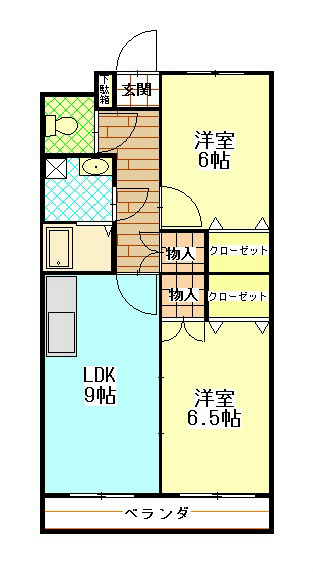 グロワール 間取り