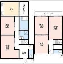 掛川借家 間取り