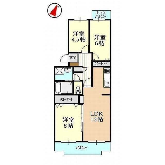 平和ハイツＧ 間取り