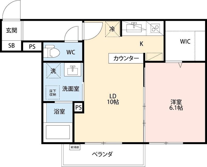 Casa in Collina 間取り