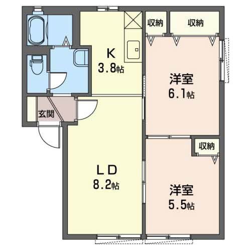 エスポワール豊田 間取り