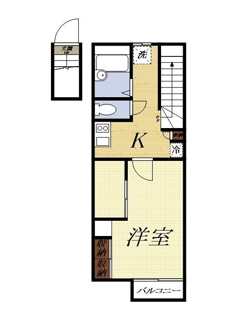 アリエッタ延久Ⅲ 間取り