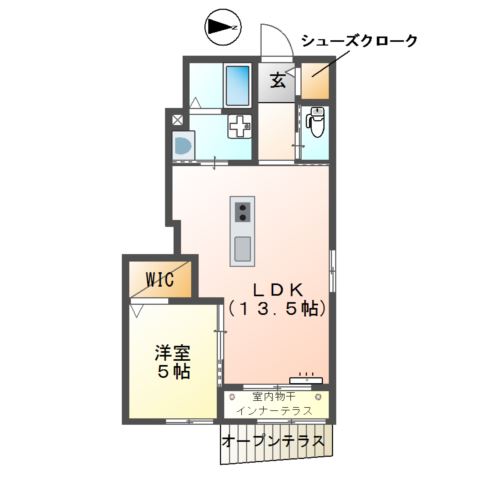 グランパレス浜松半田 間取り