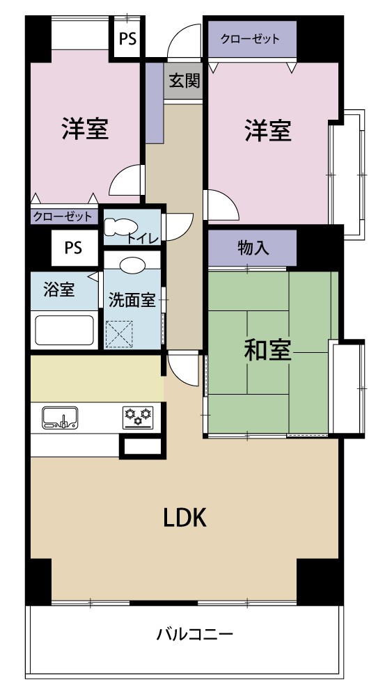 ミュゼ小池 間取り