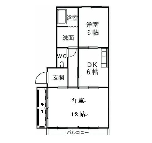 マンションエスポワール 間取り