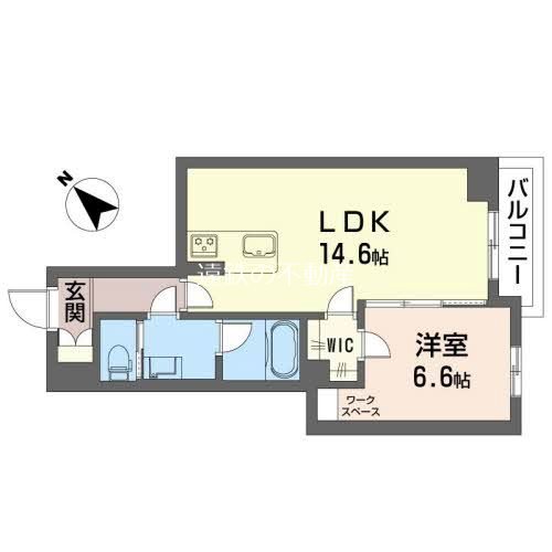 シャーメゾン仁王門通 間取り