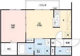 Casa in Collina 間取り