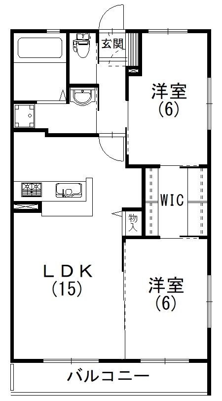 リーベルミシマ 間取り