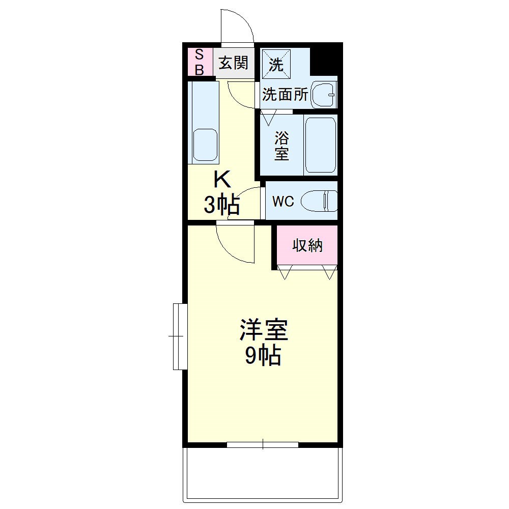 Branche（ブランシェ） 間取り