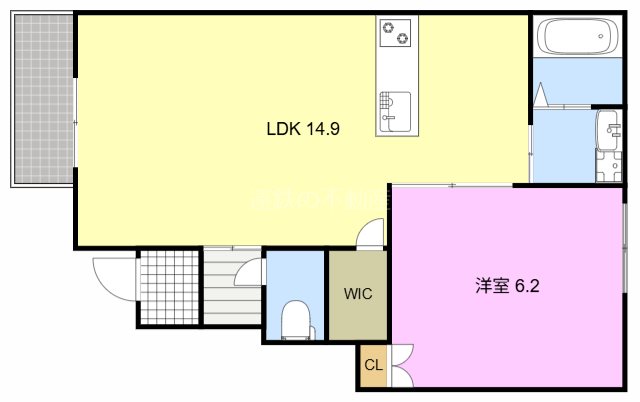 La vie 坪井町 間取り