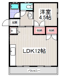 井上ハイツ  間取り