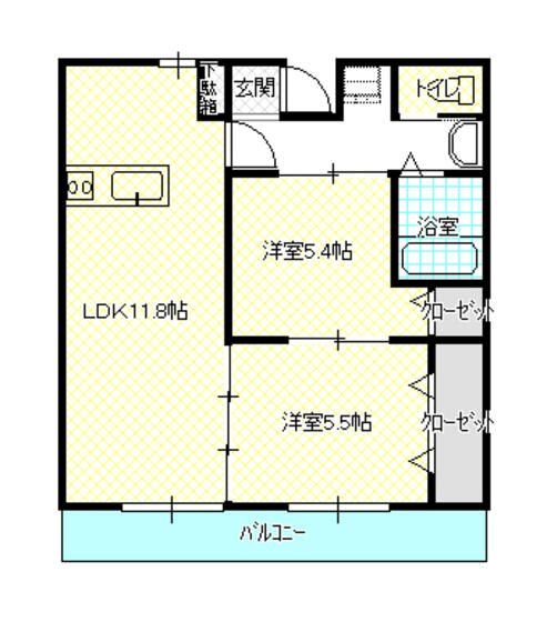 フォレスト住吉Ａ 間取り