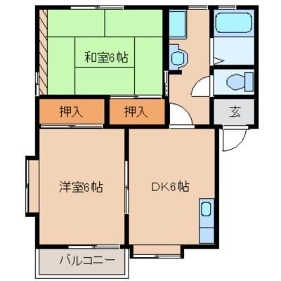 ファミールF 間取り