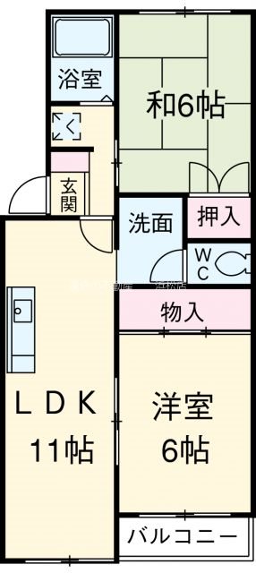 上島キャステール 間取り