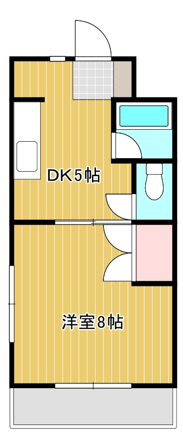 メルベーユⅠ 間取り