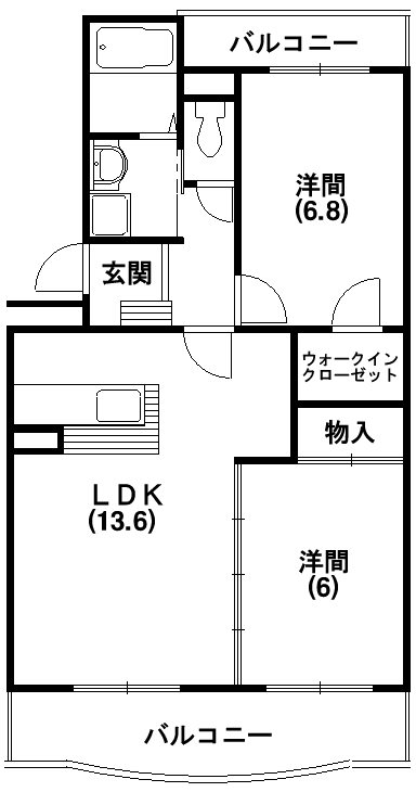 アレイズ和合 間取り