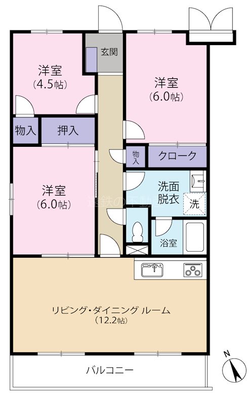 ガーデンハイツ飯田 間取り